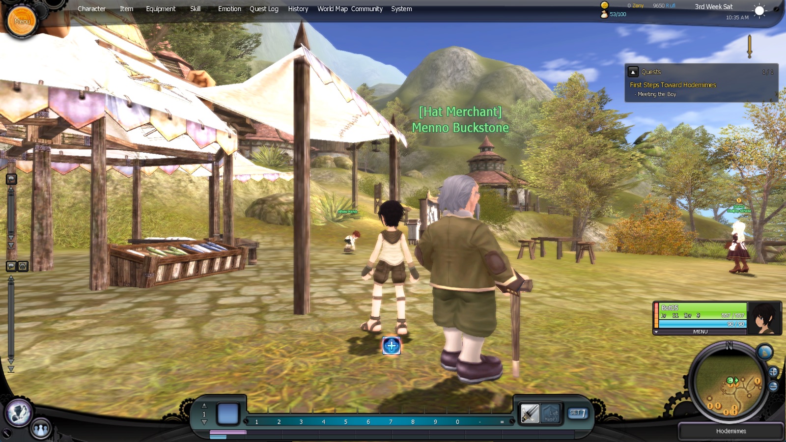 The Hodemimes market in AegisRO2