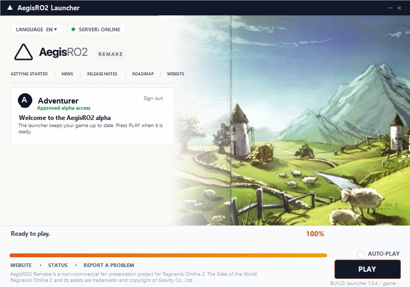 The AegisRO2 launcher